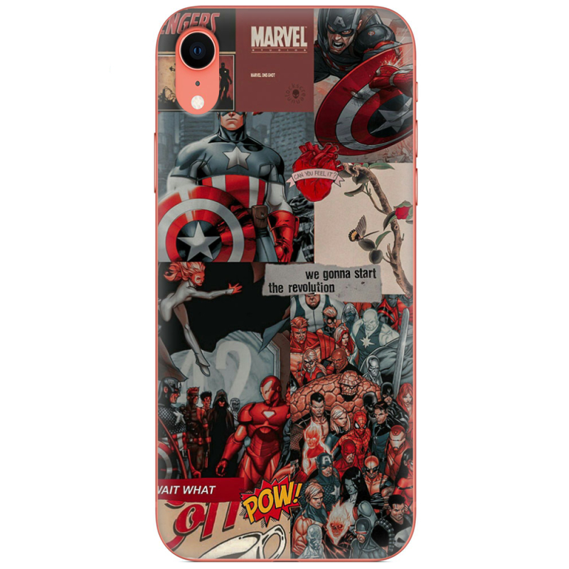 Чехол Uprint Apple iPhone XR Marvel Avengers