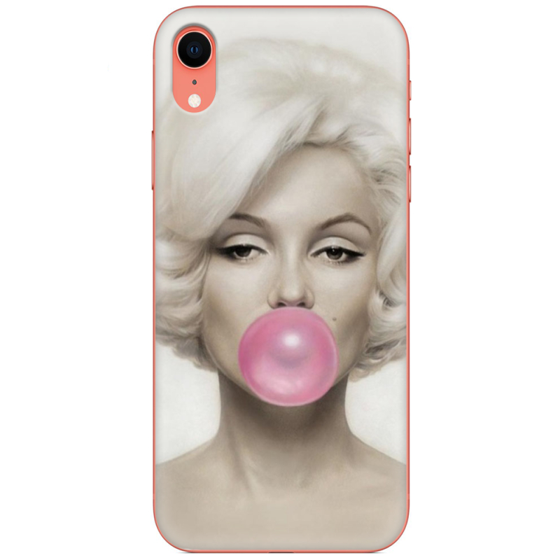 Чехол Uprint Apple iPhone XR Marilyn Monroe Bubble Gum