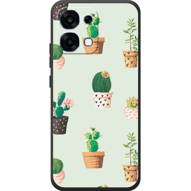 Чохол BoxFace OPPO A6 Pro L-green Cacti