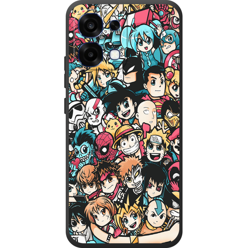 Чохол BoxFace OPPO A6 Pro Anime Stickers