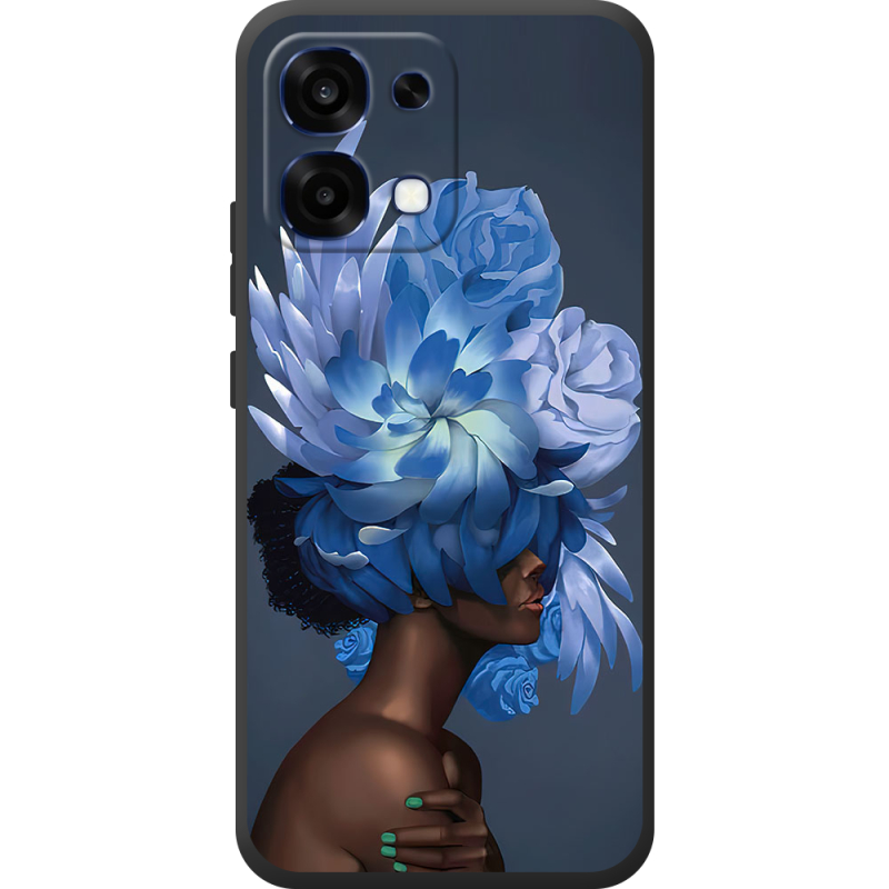 Чохол BoxFace OPPO A6 Pro Exquisite Blue Flowers