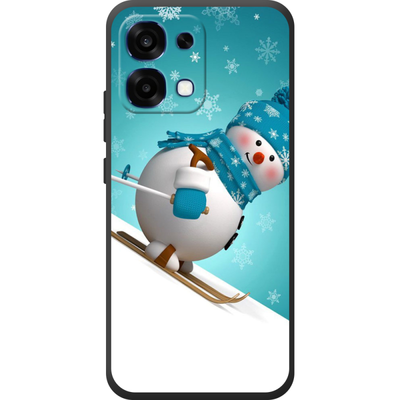 Чохол BoxFace OPPO A6 Pro Skier Snowman