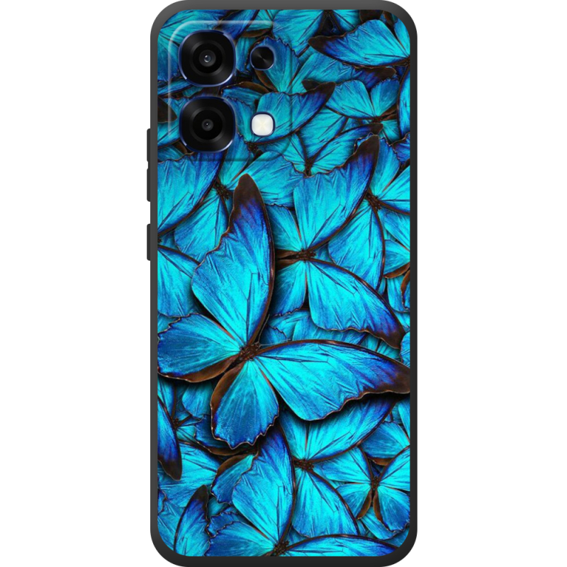 Чохол BoxFace OPPO A6 Pro лазурные бабочки