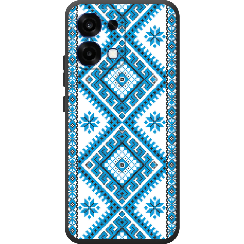 Чохол BoxFace OPPO A6 Pro Блакитний Орнамент