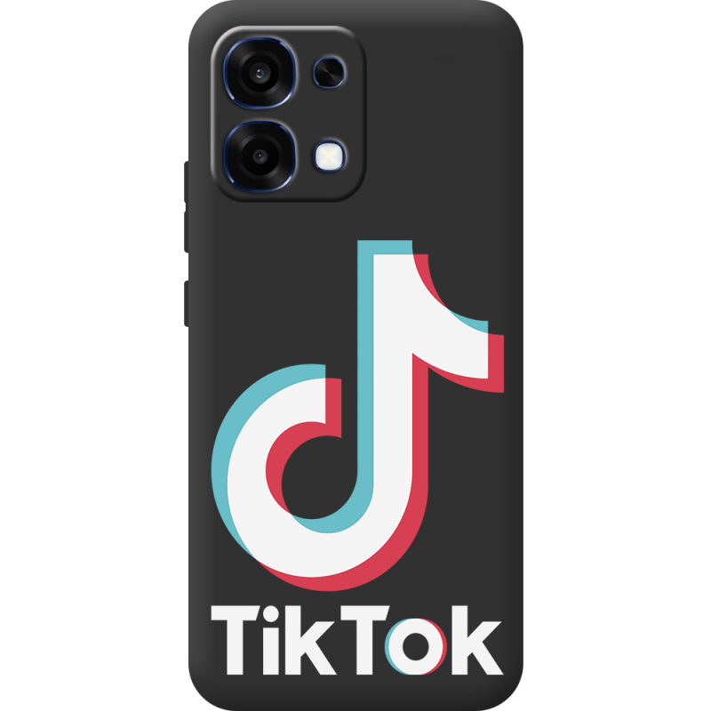 Чорний чохол BoxFace OPPO A6 Pro Tik Tok