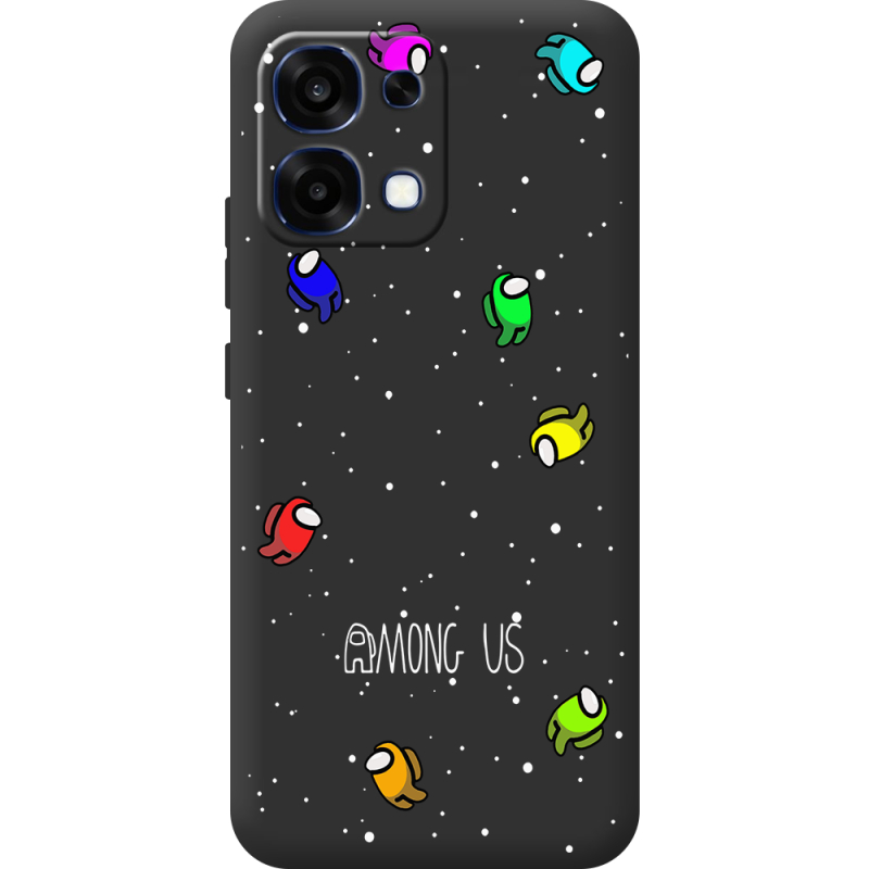 Чорний чохол BoxFace OPPO A6 Pro Among Us Invisible