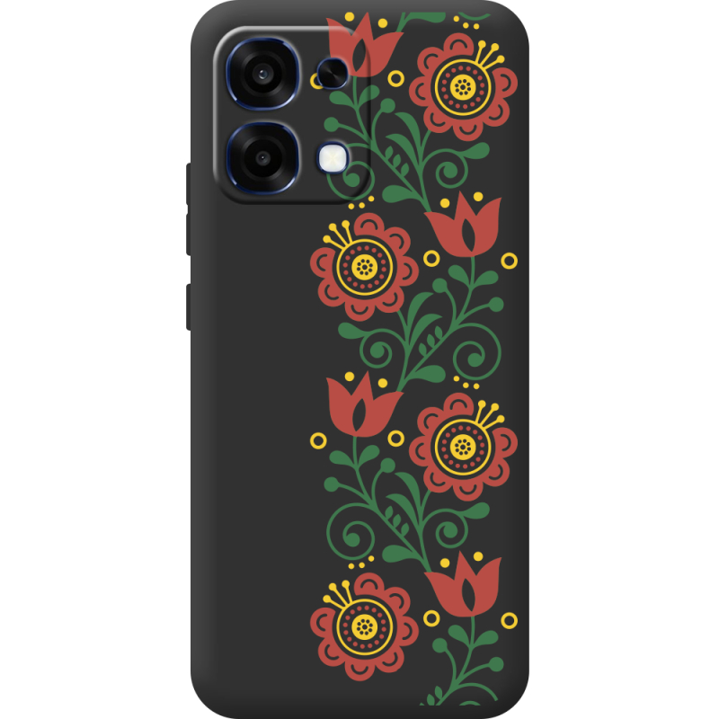 Чорний чохол BoxFace OPPO A6 Pro Ethno