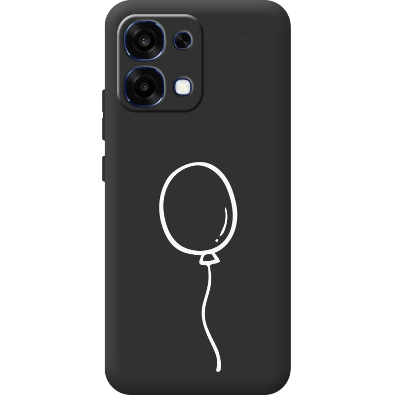 Чорний чохол BoxFace OPPO A6 Pro Balloon