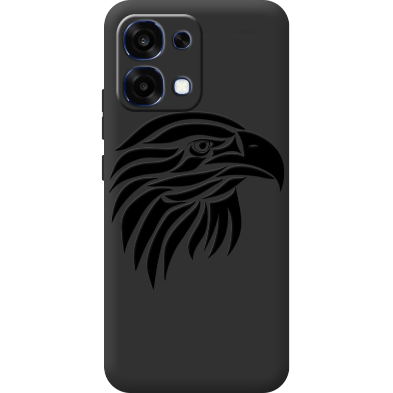 Чорний чохол BoxFace OPPO A6 Pro Eagle