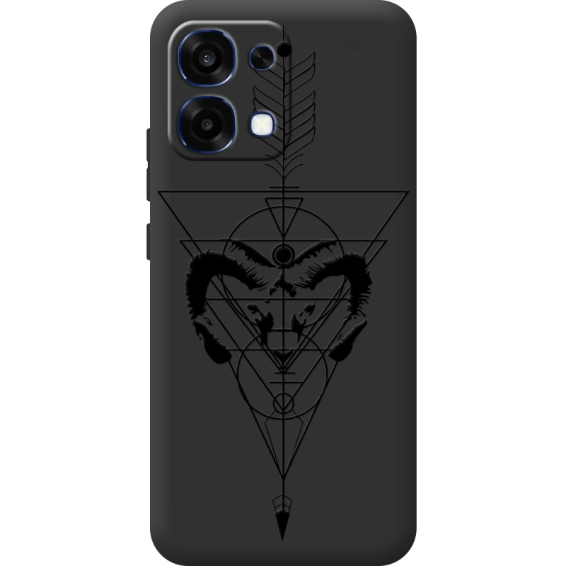 Чорний чохол BoxFace OPPO A6 Pro 