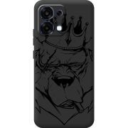 Чорний чохол BoxFace OPPO A6 Pro Bear King