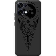 Чорний чохол BoxFace OPPO A6 Pro Hugin and Munin