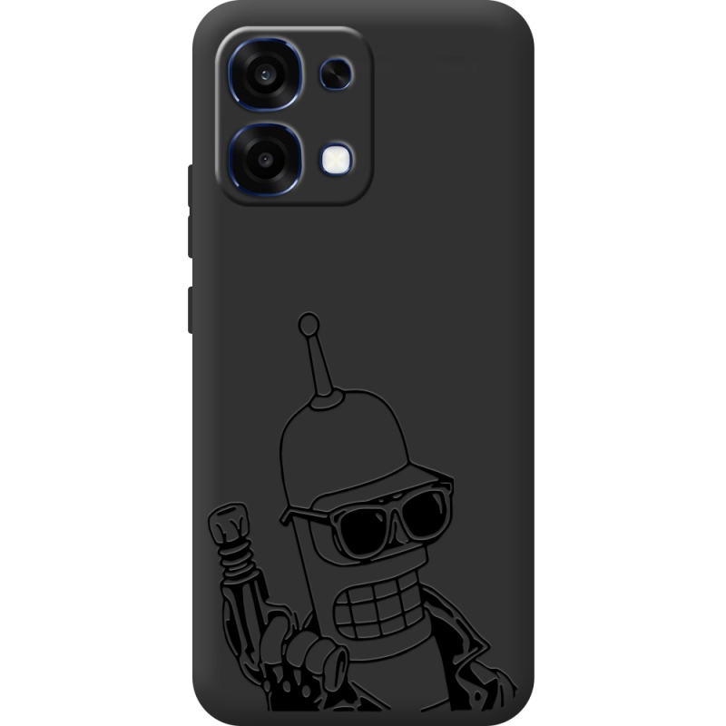 Чорний чохол BoxFace OPPO A6 Pro 