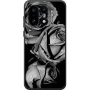 Чохол BoxFace OnePlus 15 Black and White Roses