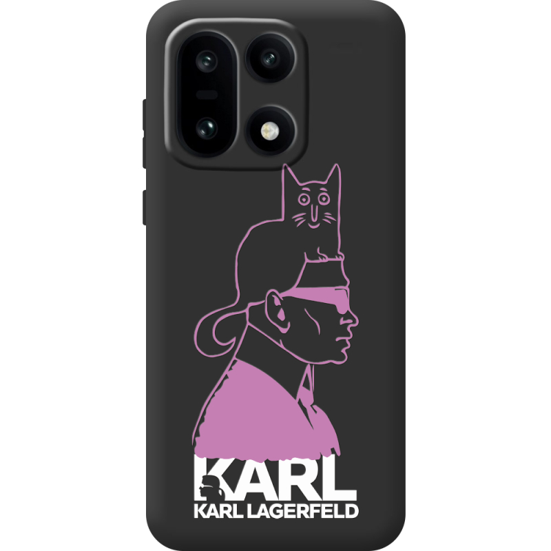Чорний чохол BoxFace OnePlus 15 Pink Karl
