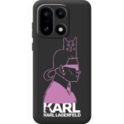 Чорний чохол BoxFace OnePlus 15 Pink Karl