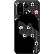 Чорний чохол BoxFace OnePlus 15 Flower Hair
