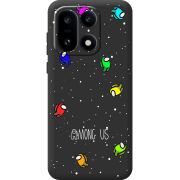 Чорний чохол BoxFace OnePlus 15 Among Us Invisible