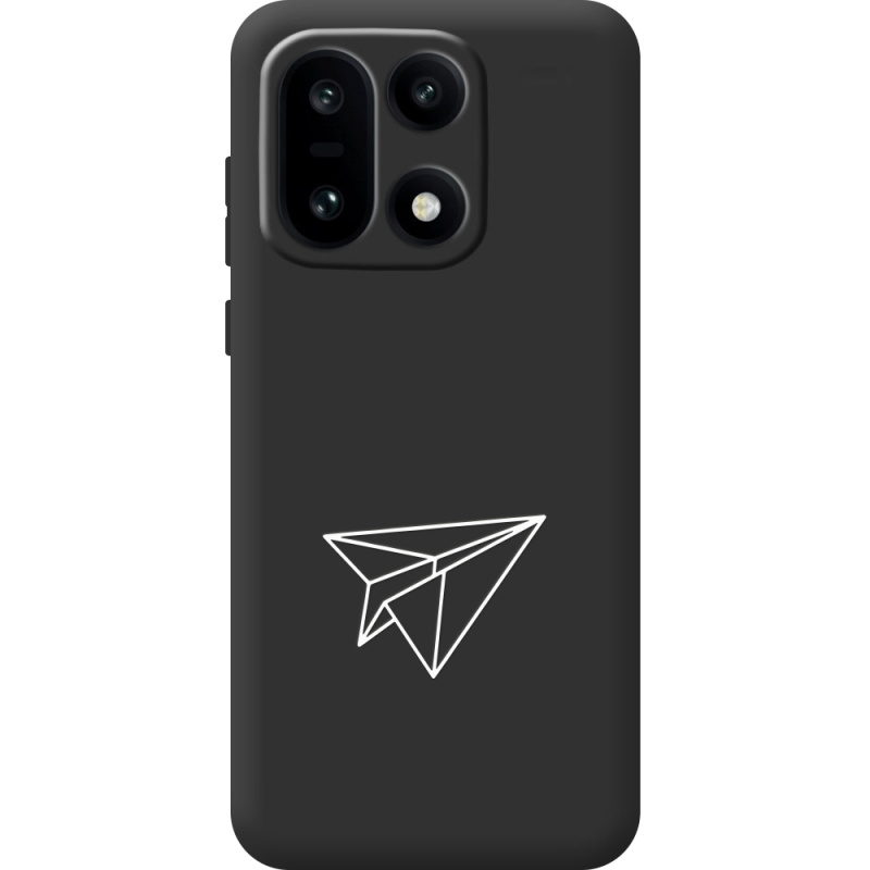 Чорний чохол BoxFace OnePlus 15 Paper Plane