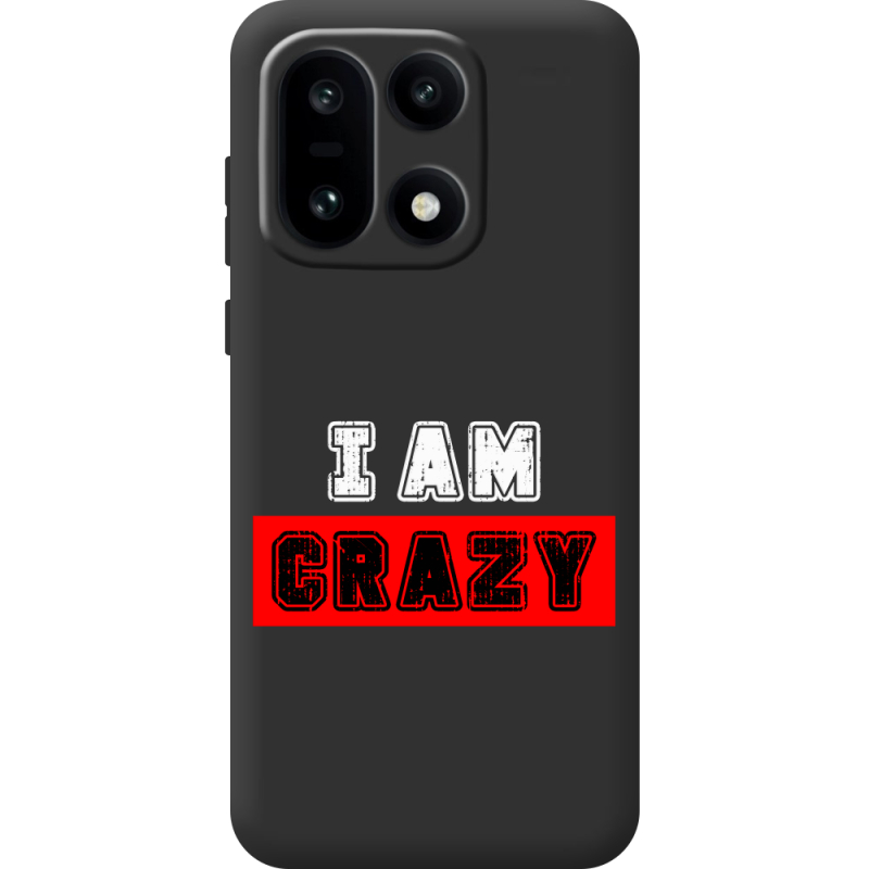 Чорний чохол BoxFace OnePlus 15 I'm Crazy