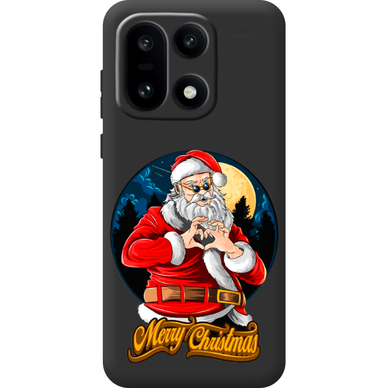 Чорний чохол BoxFace OnePlus 15 Cool Santa