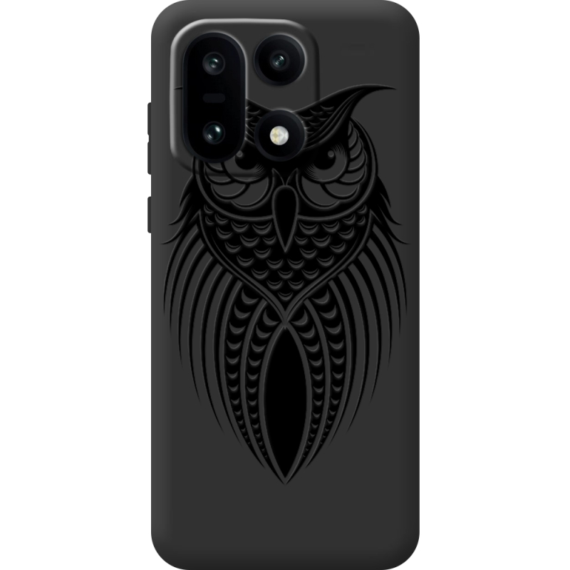 Чорний чохол BoxFace OnePlus 15 Owl