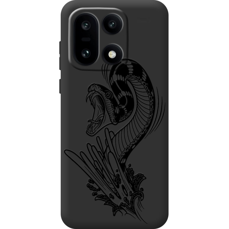 Чорний чохол BoxFace OnePlus 15 Snake