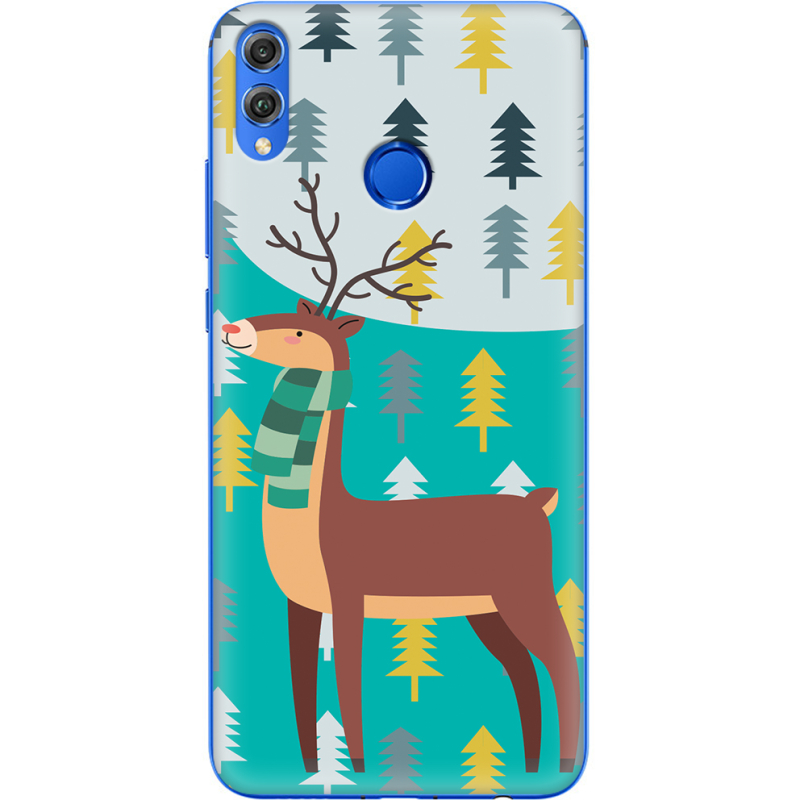 Чехол Uprint Honor 8x Foresty Deer