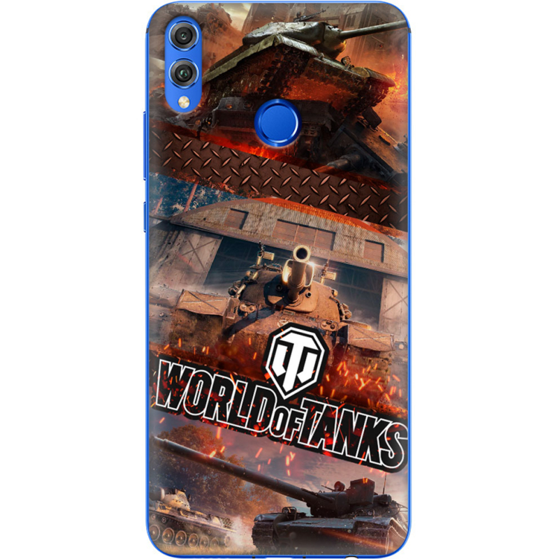 Чехол Uprint Honor 8x World Of Tanks