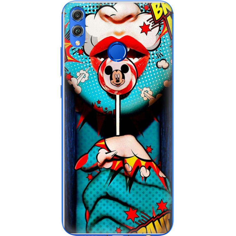 Чехол Uprint Honor 8x Girl Pop Art