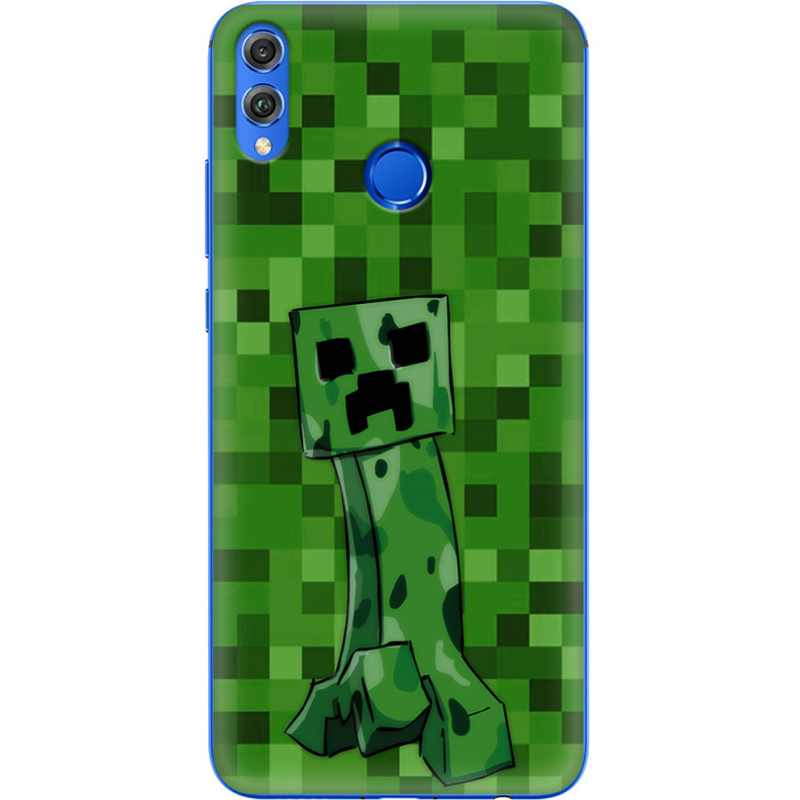 Чехол Uprint Honor 8x Minecraft Creeper