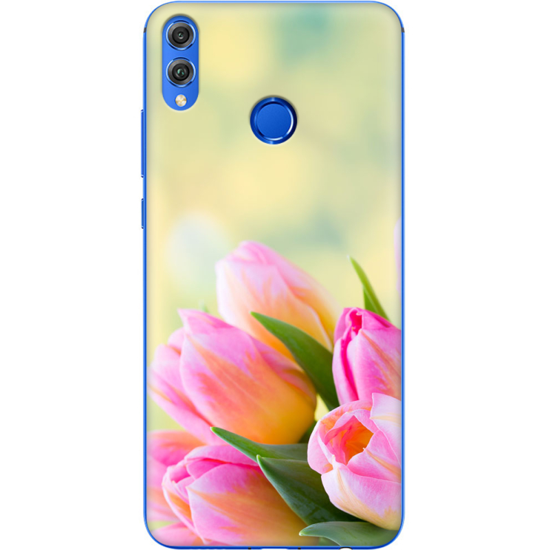 Чехол Uprint Honor 8x Bouquet of Tulips