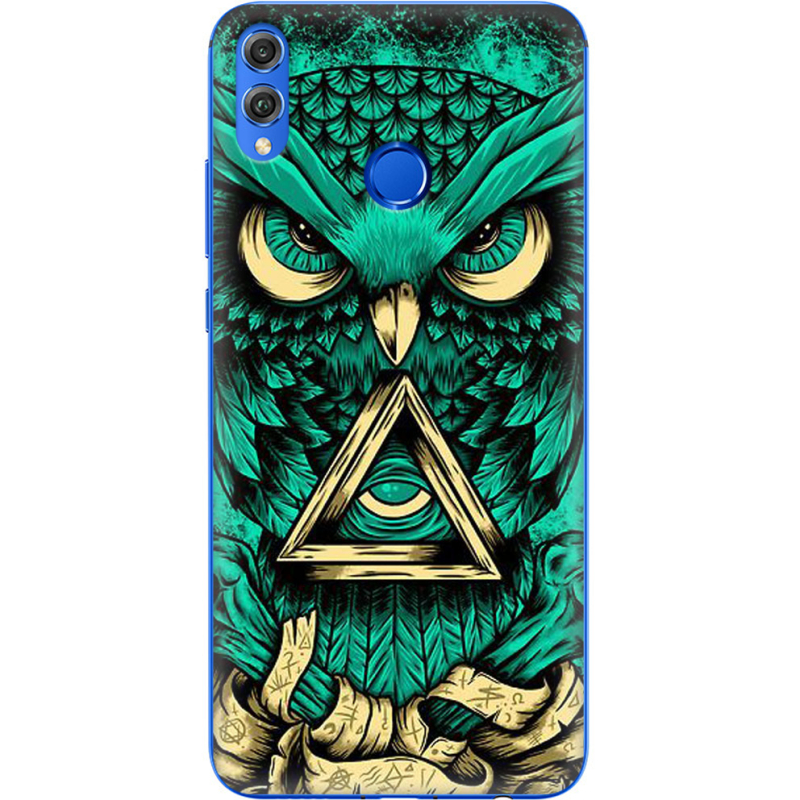 Чехол Uprint Honor 8x Masonic Owl