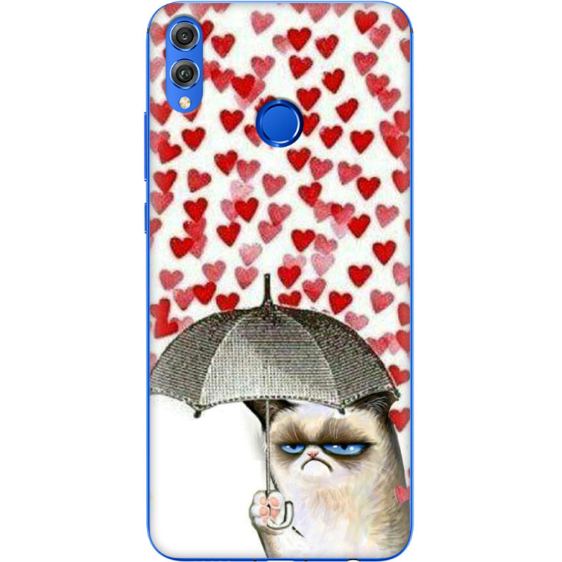 Чехол Uprint Honor 8x Raining Hearts