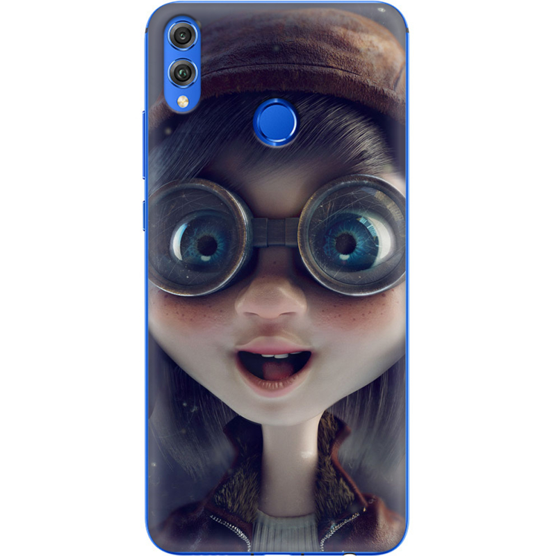 Чехол Uprint Honor 8x Blue Eyes