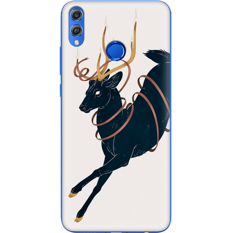 Чехол Uprint Honor 8x Black Deer