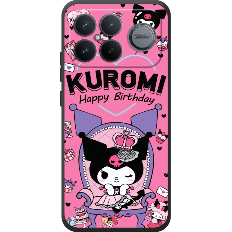 Чохол BoxFace Poco F8 Ultra День народження Kuromi