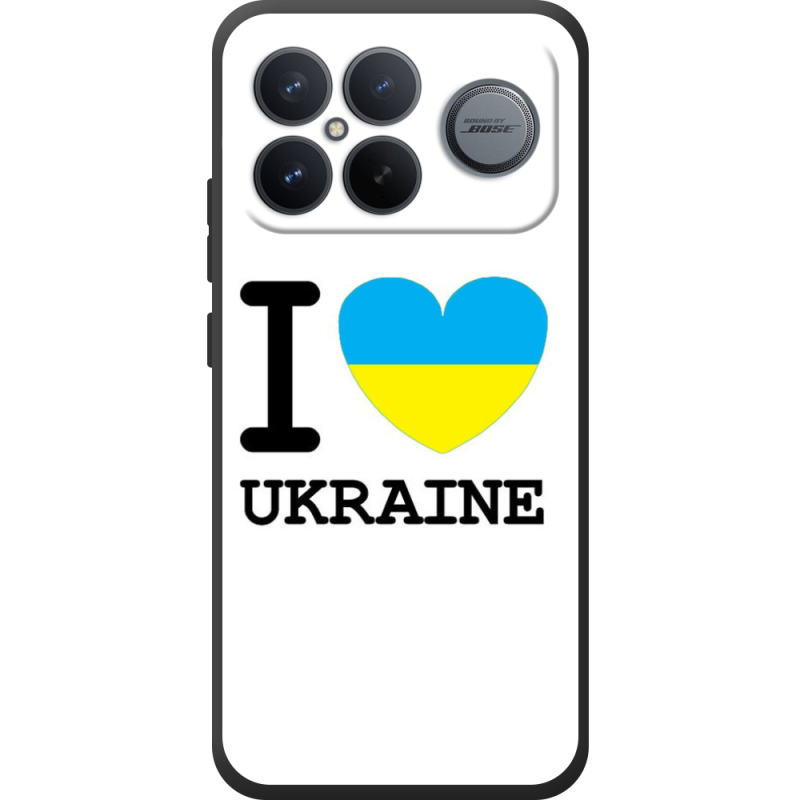 Чохол BoxFace Poco F8 Ultra I love Ukraine