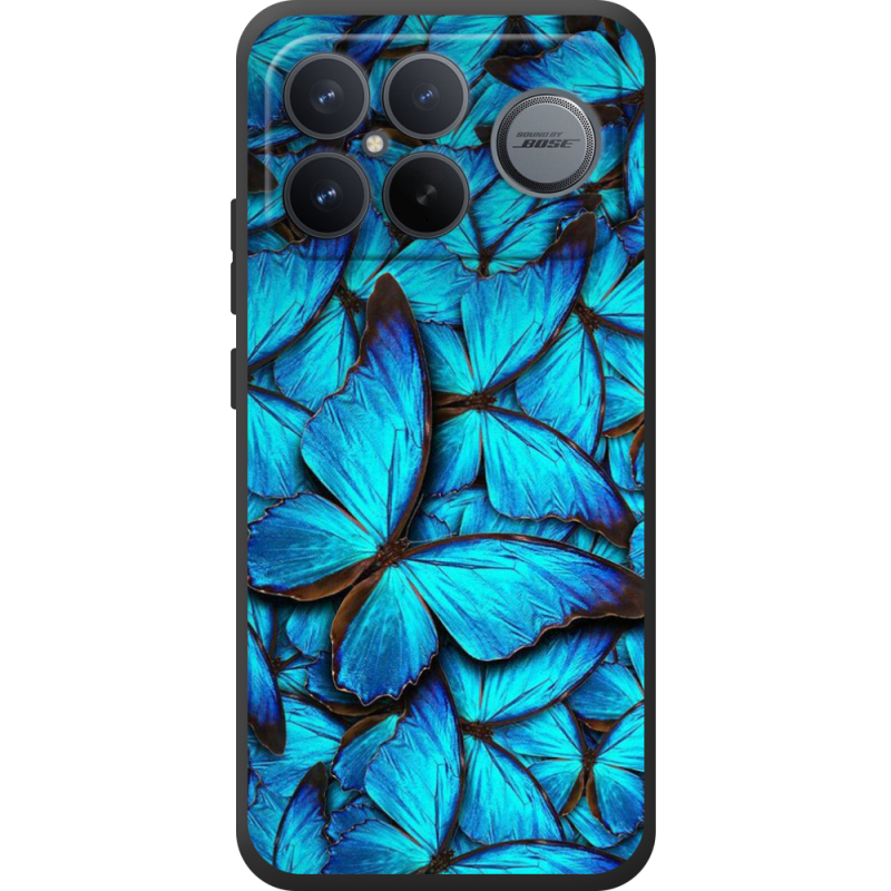 Чохол BoxFace Poco F8 Ultra лазурные бабочки