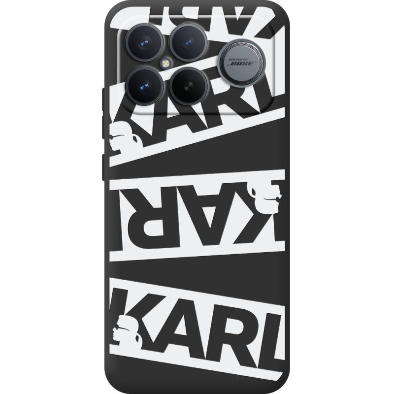 Чорний чохол BoxFace Poco F8 Pro Ultra White Karl