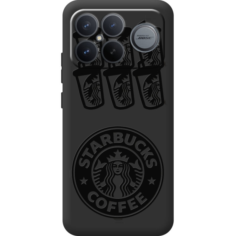 Чорний чохол BoxFace Poco F8 Pro Ultra Black Coffee