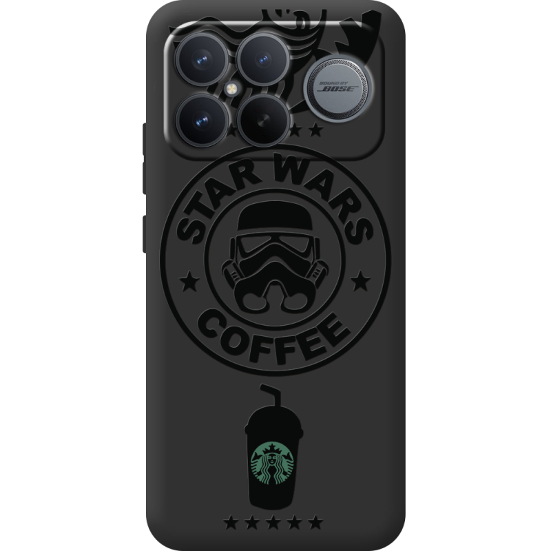 Чорний чохол BoxFace Poco F8 Pro Ultra Dark Coffee