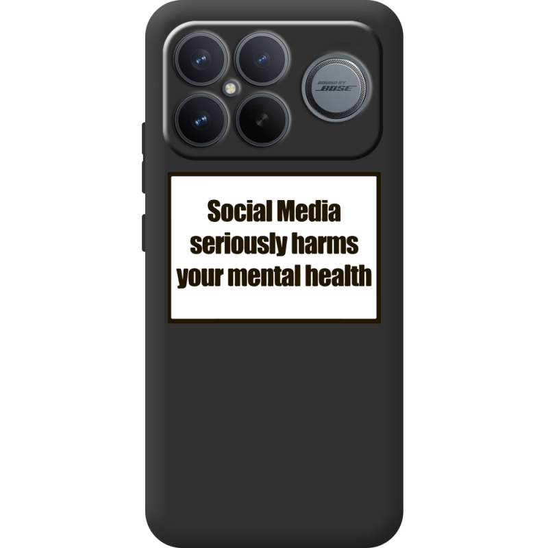 Чорний чохол BoxFace Poco F8 Pro Ultra 