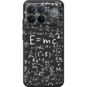 Чорний чохол BoxFace Poco F8 Pro Ultra E=mc2