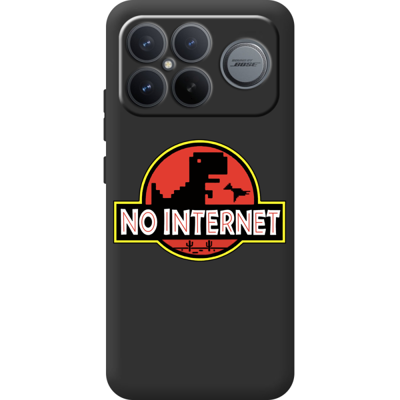 Чорний чохол BoxFace Poco F8 Pro Ultra No Internet