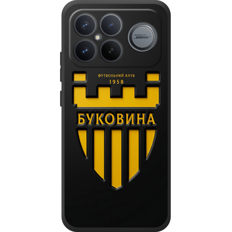 Чорний чохол BoxFace Poco F8 Ultra 
