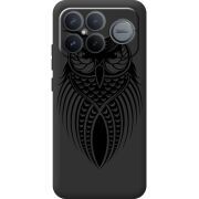 Чорний чохол BoxFace Poco F8 Pro Ultra Owl
