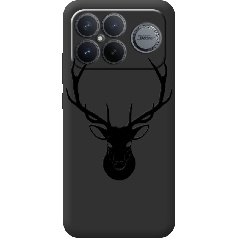 Чорний чохол BoxFace Poco F8 Pro Ultra Deer