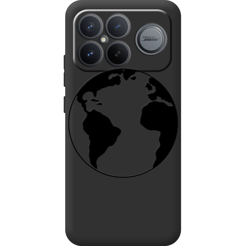 Чорний чохол BoxFace Poco F8 Pro Ultra Earth