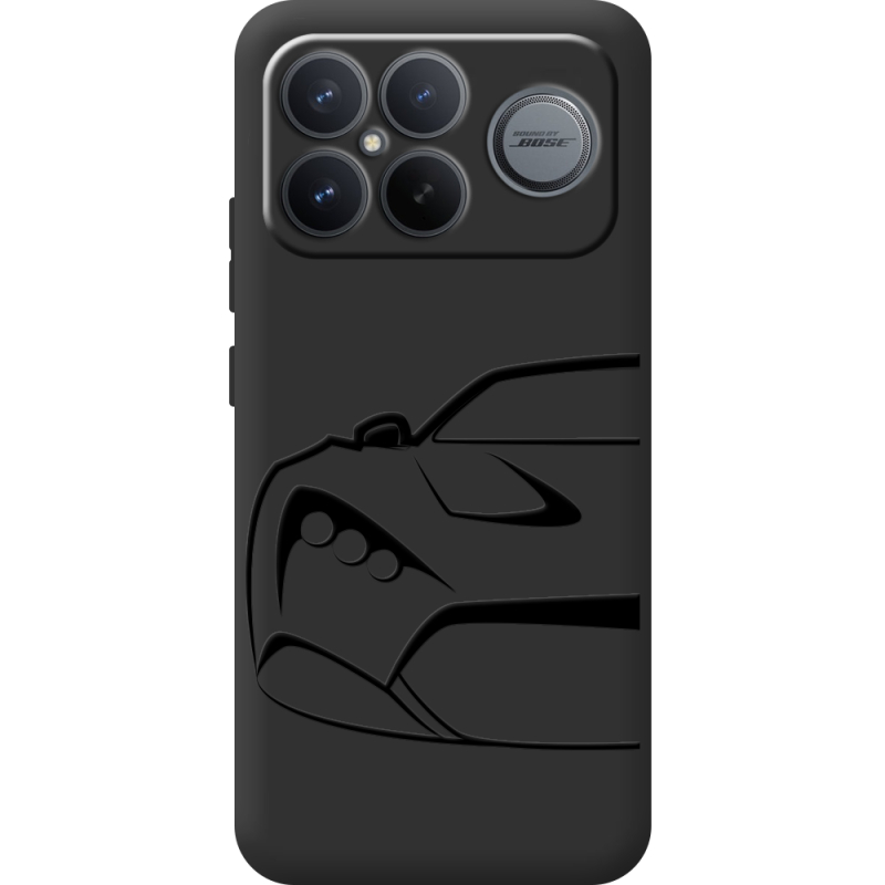 Чорний чохол BoxFace Poco F8 Pro Ultra Sportcar